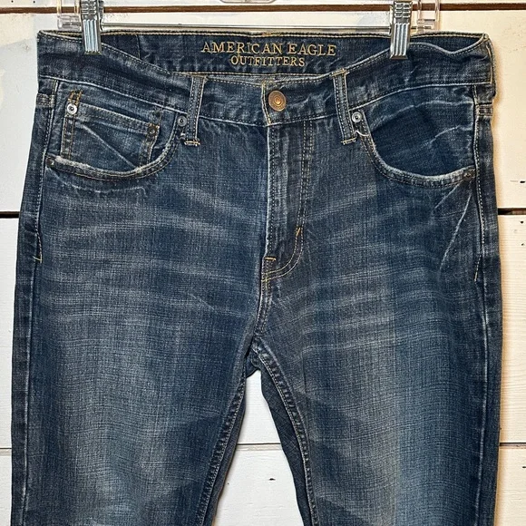 American Eagle Outfitters Men's Original Straight Jeans 32x32 - Picture 2 of 8